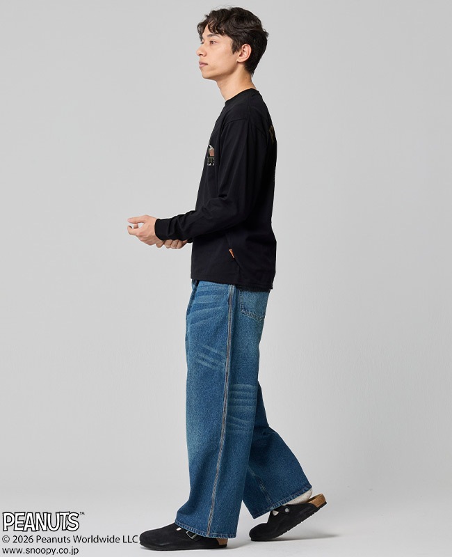 クリフメイヤー[公式] スヌーピー刺繍ロンT(盆栽) MENS 2537808