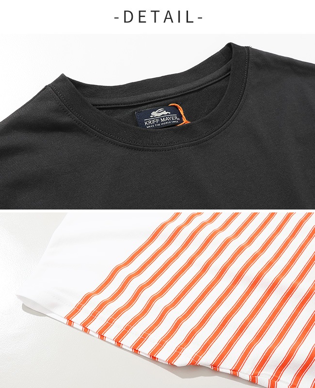 クリフメイヤー[公式] COOL MAXコクーンボーダーTシャツ LADYS W2547815
