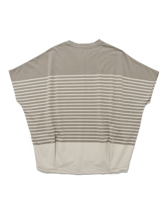 クリフメイヤー[公式] COOL MAXコクーンボーダーTシャツ LADYS W2547815