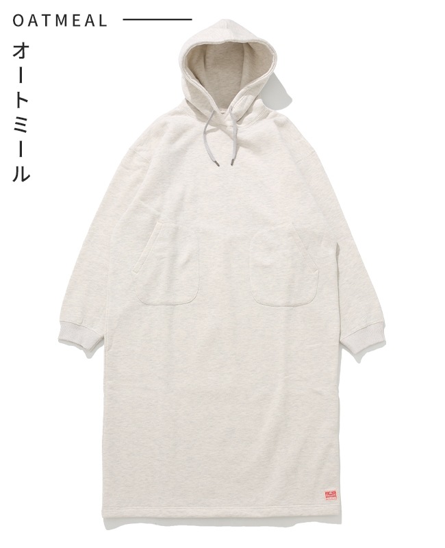 クリフメイヤー[公式] 裏起毛杢スウェットワンピース LADYS W2527208