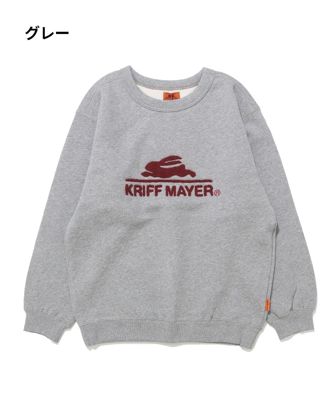 クリフメイヤー[公式] サガラ刺繍裏起毛クルー(ロゴ) 2523103