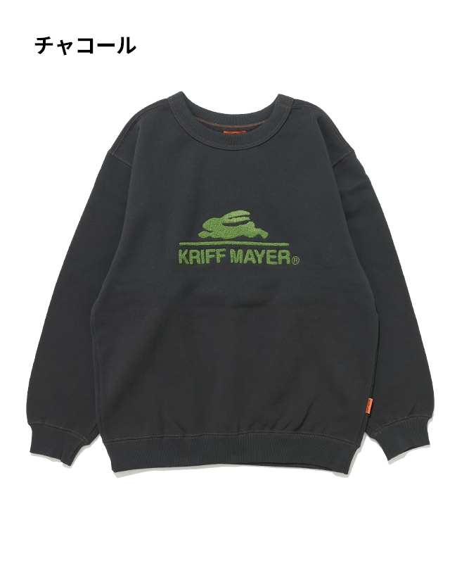 クリフメイヤー[公式] サガラ刺繍裏起毛クルー(ロゴ) 2523103 | MENS