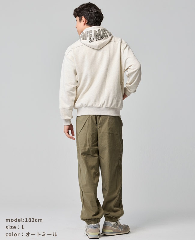 クリフメイヤー[公式] のび~る裏毛フード刺繍パーカー MENS 2537802