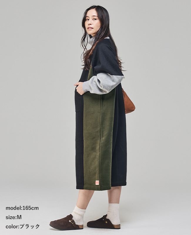 クリフメイヤー[公式] 裏起毛杢タートルネックワンピース LADYS W2527209