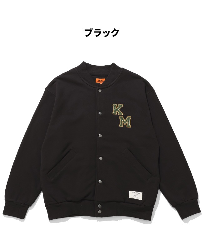 クリフメイヤー[公式] ざっくり裏毛刺繍スナップカーデ MENS 2517804