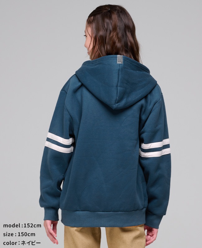 クリフメイヤー[公式] あたたか袖ラインパーカー KIDS J2527836