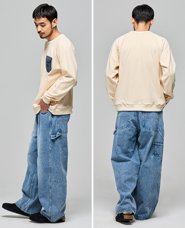 クリフメイヤー[公式] もちのびドロストスウェットT MENS 2615604