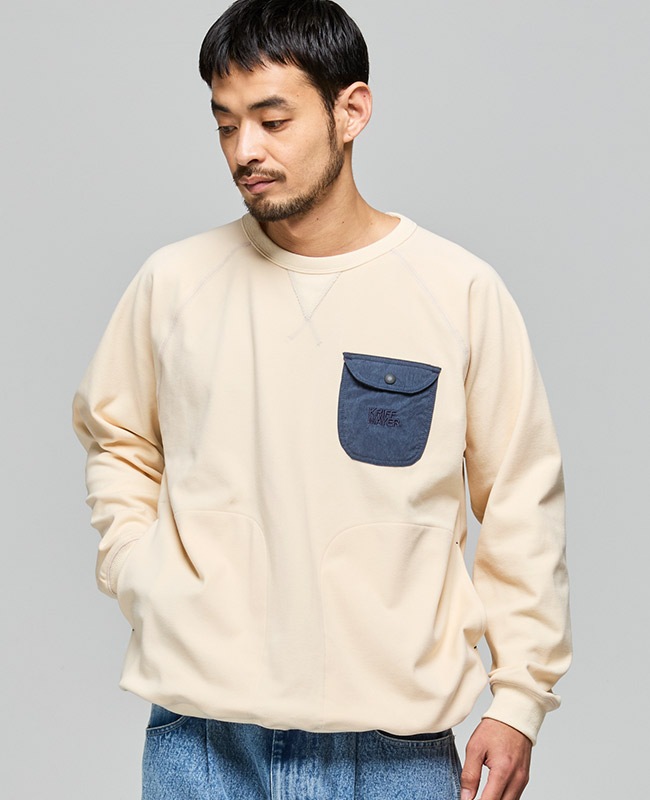クリフメイヤー[公式] もちのびドロストスウェットT MENS 2615604