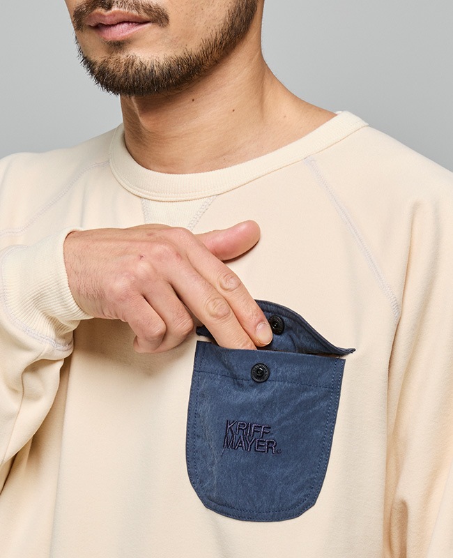 クリフメイヤー[公式] もちのびドロストスウェットT MENS 2615604