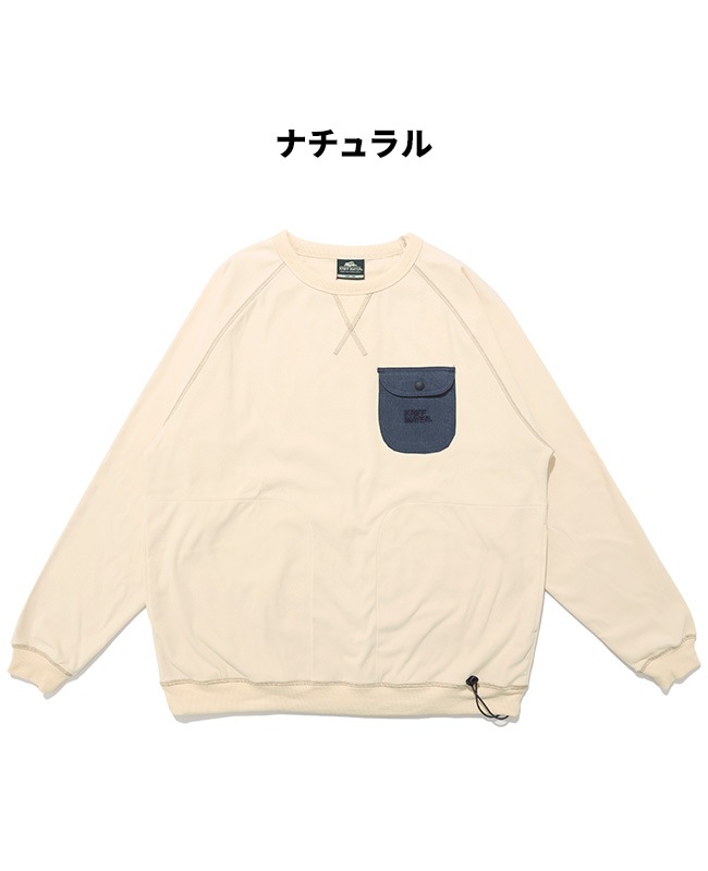 クリフメイヤー[公式] もちのびドロストスウェットT MENS 2615604