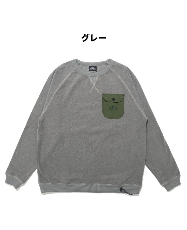 クリフメイヤー[公式] もちのびドロストスウェットT MENS 2615604