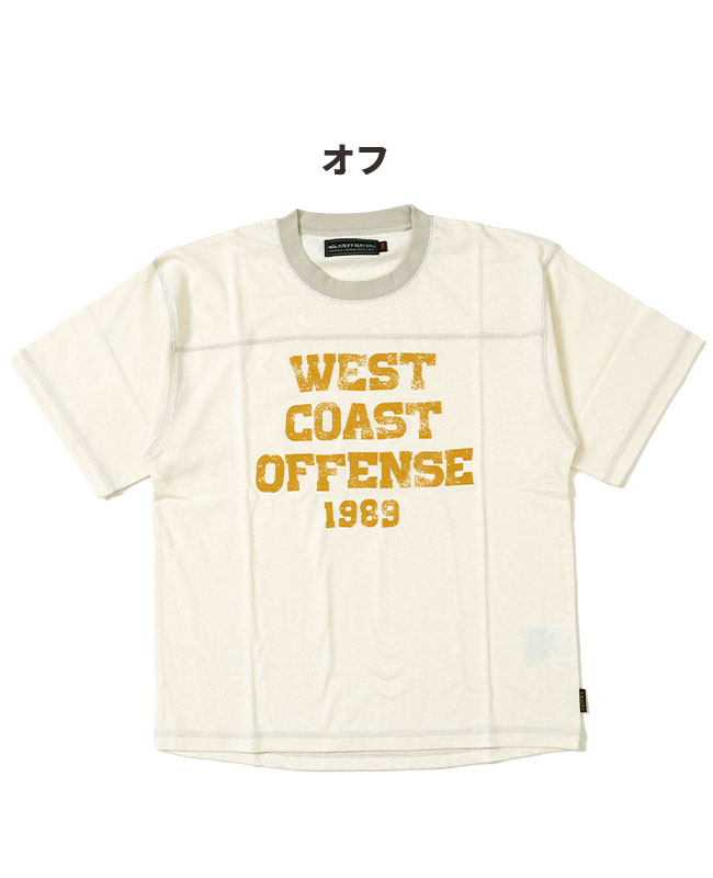 クリフメイヤー[公式] カラー杢ステッチ半袖Tシャツ KIDS 2357207K