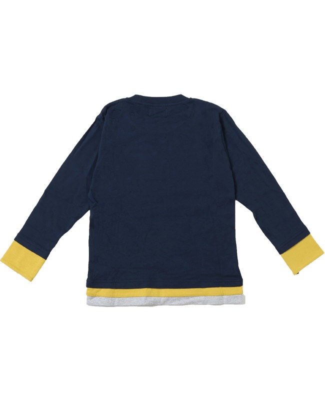 クリフメイヤー[公式] 袖ペロ切替T KIDS 2417211K