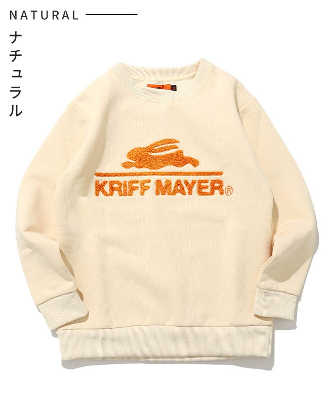 クリフメイヤー[公式] サガラ刺繍裏起毛クルー(ロゴ) KIDS J2527830