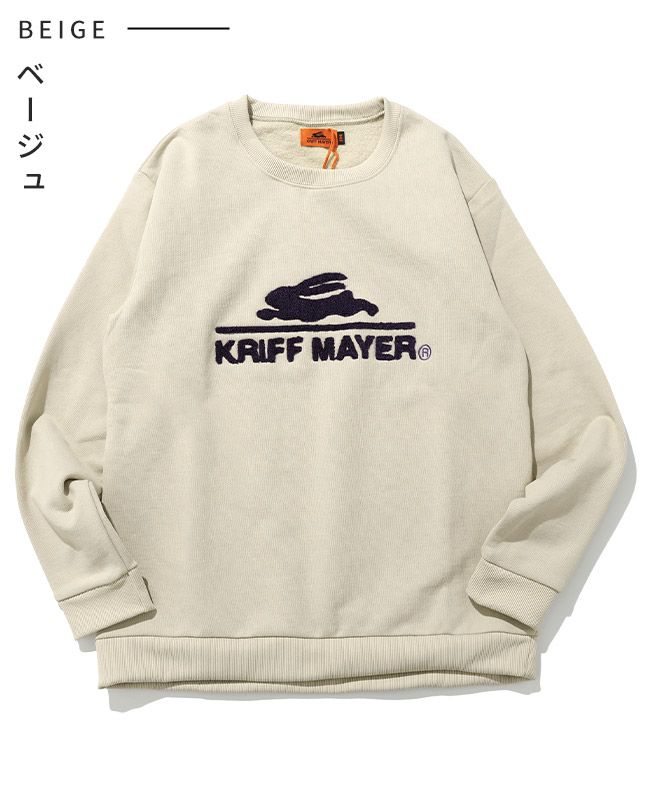 クリフメイヤー[公式] サガラ刺繍裏起毛クルー(ロゴ) KIDS J2527830