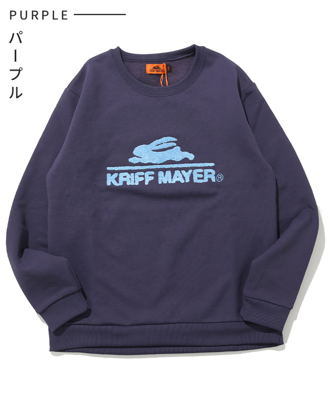 クリフメイヤー[公式] サガラ刺繍裏起毛クルー(ロゴ) KIDS J2527830