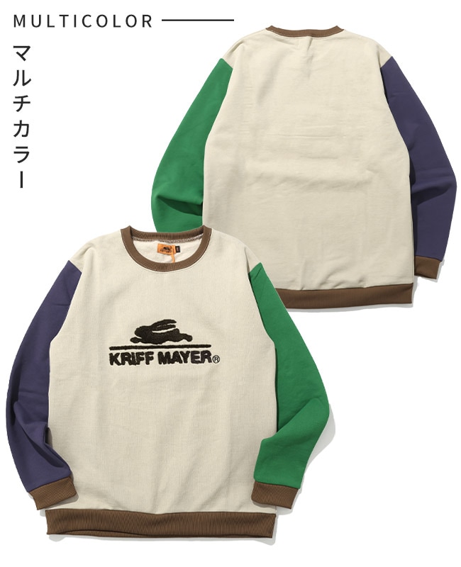 クリフメイヤー[公式] サガラ刺繍裏起毛クルー(ロゴ) KIDS J2527830