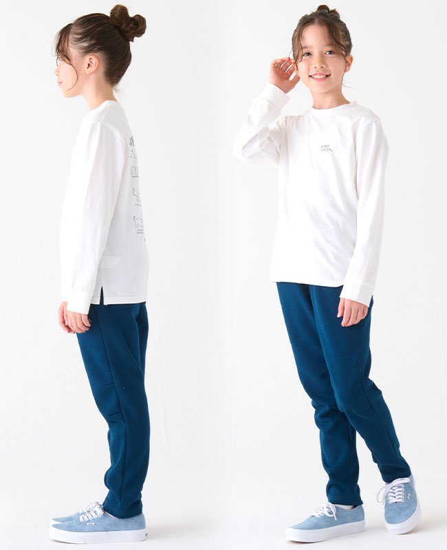 クリフメイヤー[公式] ぬくテクロンT（ほぼ犬） KIDS 2417854K