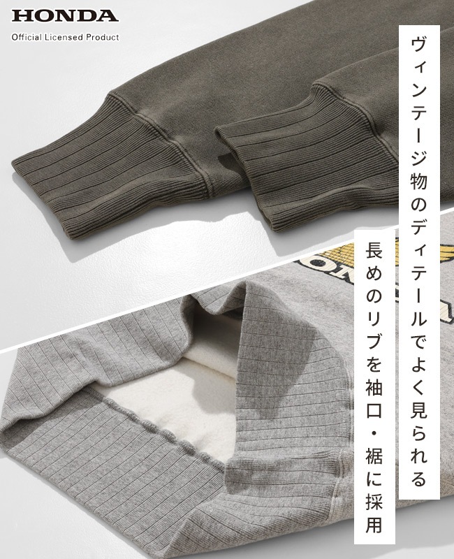クリフメイヤー[公式] HONDAコラボクルー(WING) MENS LADYS 2527204