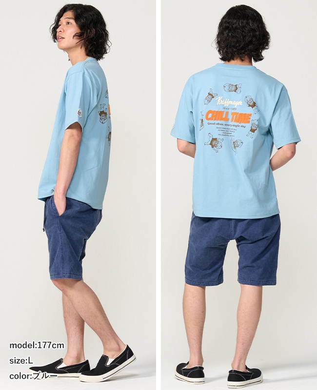 クリフメイヤー[公式] ウェットプロテクト刺繍Tシャツ(サークル) 2557806
