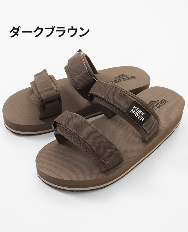 クリフメイヤー[公式] ダブルベルトサンダル MENS KRI-9924