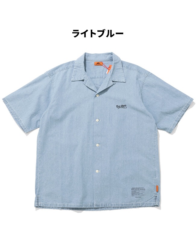 クリフメイヤー[公式] シャンブレー開襟シャツ MENS 2454000
