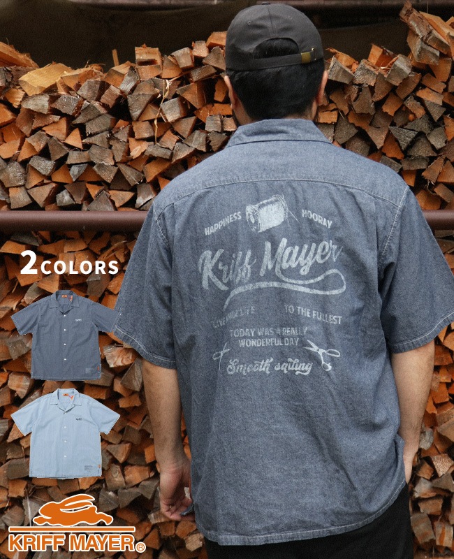 クリフメイヤー[公式] シャンブレー開襟シャツ MENS 2454000