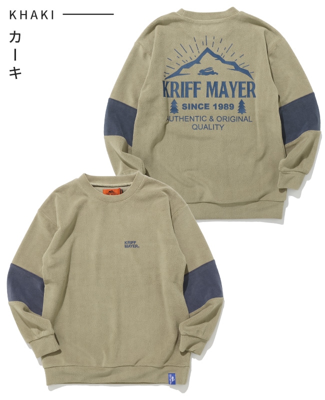 クリフメイヤー[公式] 超のび袖切替クルー KIDS J2517103