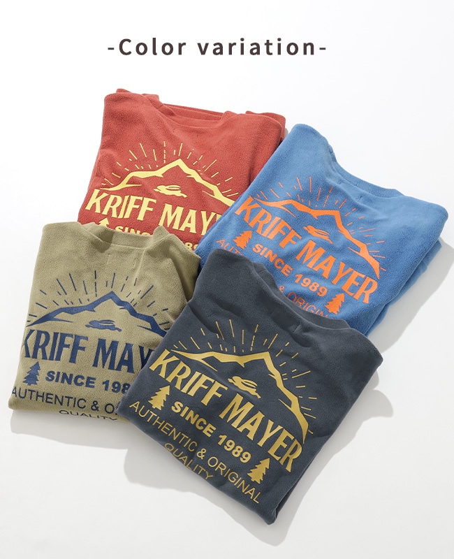 クリフメイヤー[公式] 超のび袖切替クルー KIDS J2517103