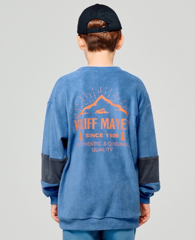 クリフメイヤー[公式] 超のび袖切替クルー KIDS J2517103