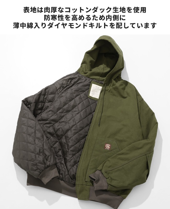 クリフメイヤー[公式] ヘビーデューティーフードジャケット MENS 2525102