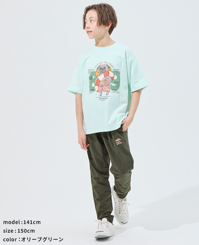 クリフメイヤー[公式] マチ付きむちゃ伸びライトパンツ KIDS J2536401