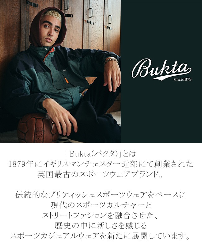 Bukta 切替スタンドネックジャケット MENS BU2415801