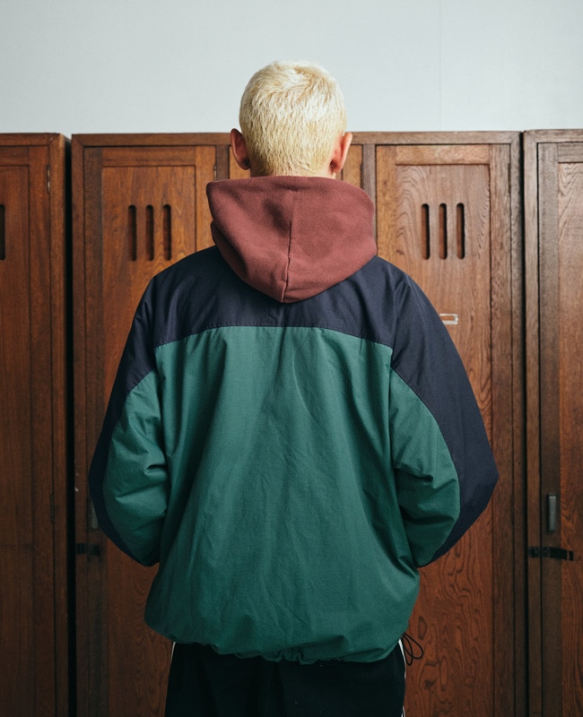 Bukta 切替スタンドネックジャケット MENS BU2415801 | Bukta | KRIFF