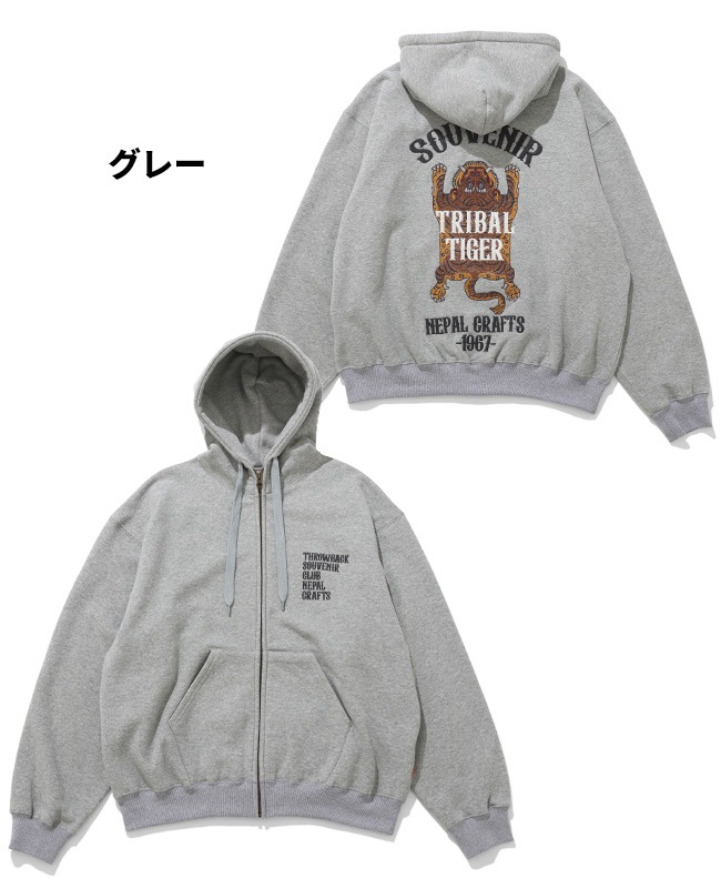 CREEF パーカー M クリフメイヤー[公式] スーベニア刺繍ジップアップパーカー MENS