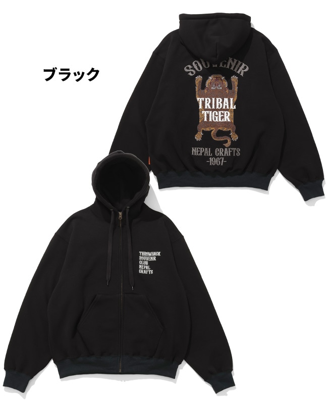 クリフメイヤー[公式] スーベニア刺繍ジップアップパーカー MENS