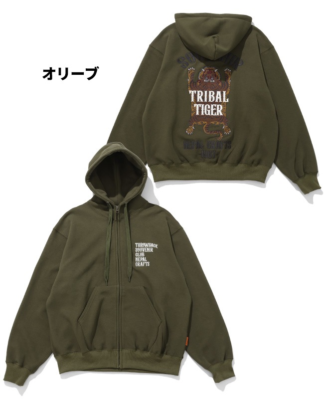 CREEF パーカー M クリフメイヤー[公式] スーベニア刺繍ジップアップパーカー MENS