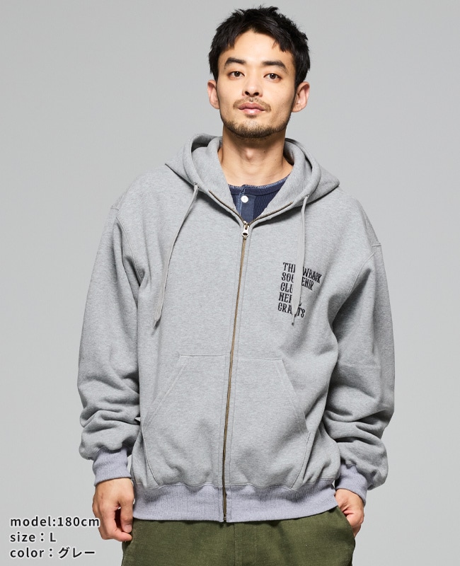 クリフメイヤー[公式] スーベニア刺繍ジップアップパーカー MENS