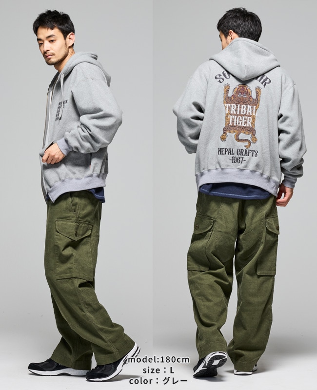 クリフメイヤー[公式] スーベニア刺繍ジップアップパーカー MENS 2515109