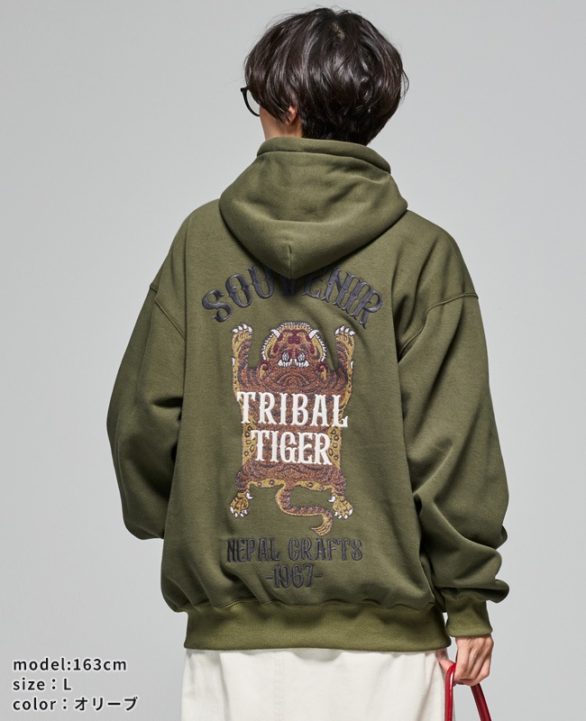 クリフメイヤー[公式] スーベニア刺繍ジップアップパーカー MENS