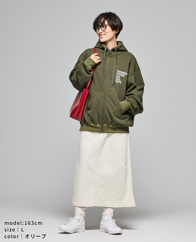 クリフメイヤー[公式] スーベニア刺繍ジップアップパーカー MENS 2515109