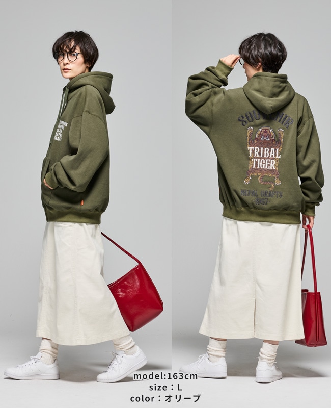 クリフメイヤー[公式] スーベニア刺繍ジップアップパーカー MENS