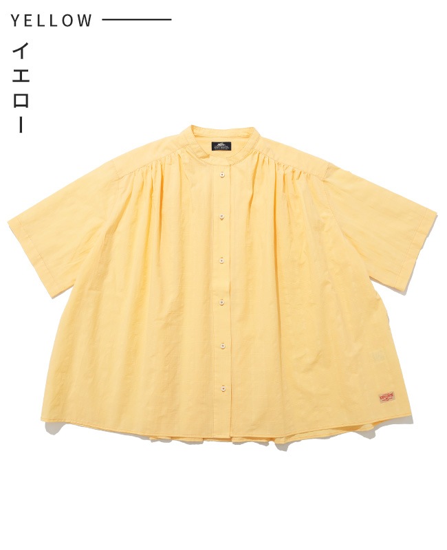 クリフメイヤー[公式] ボックスギャザー半袖シャツ LADYS W2545115