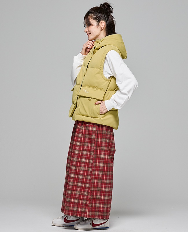 クリフメイヤー[公式] 中綿フードベスト LADYS W2517824