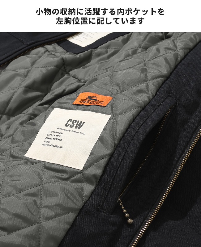 クリフメイヤー[公式] ヘビーデューティースタンドジャケット MENS 2525103