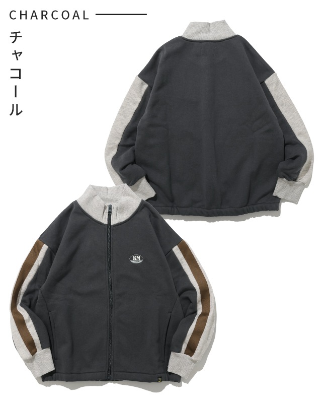 クリフメイヤー[公式] 裏毛スタンドネックジャケット KIDS J2537826