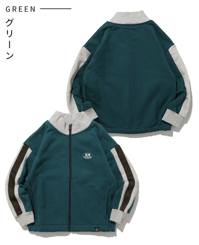 クリフメイヤー[公式] 裏毛スタンドネックジャケット KIDS J2537826