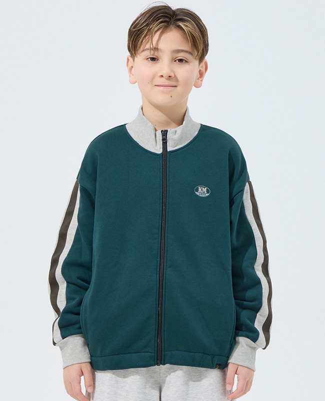 クリフメイヤー[公式] 裏毛スタンドネックジャケット KIDS J2537826