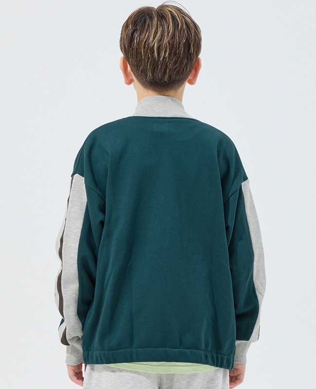 クリフメイヤー[公式] 裏毛スタンドネックジャケット KIDS J2537826