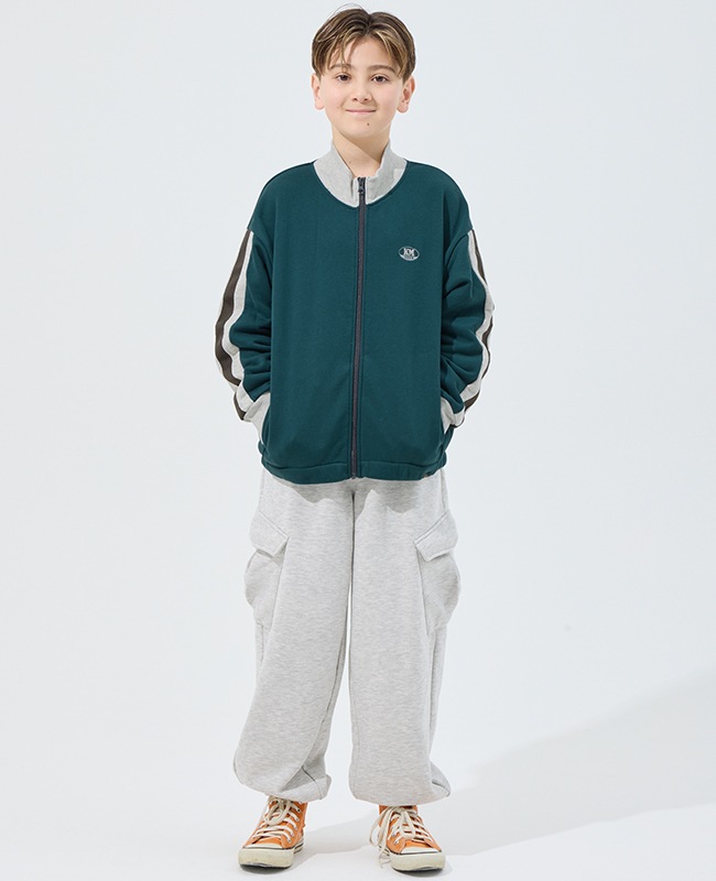 クリフメイヤー[公式] 裏毛スタンドネックジャケット KIDS J2537826